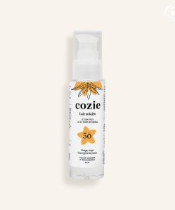 Lait solaire zéro déchet en flacon consigné Cozie